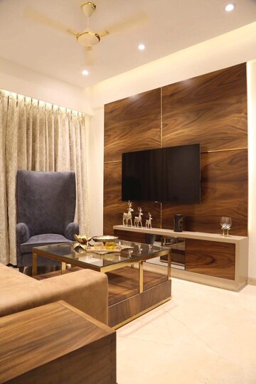 Living Room in 4 BHK Apartment at Neumec Chandelier Court, Worli – for Sale