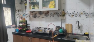 Kitchen in 1 BHK Apartment at Shah Complex 3, Sanpada – for Rent