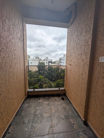 Balcony in 1 BHK Builder Floor at Hsr Layout – for Rent