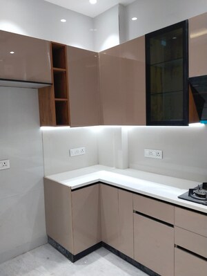 Kitchen in 3 BHK Builder Floor at Boutique Residential Apartments E-335, East Of Kailash – for Sale