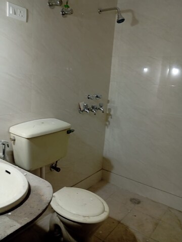 Bathroom in 3 BHK Builder Floor at Chittaranjan Park – for Rent