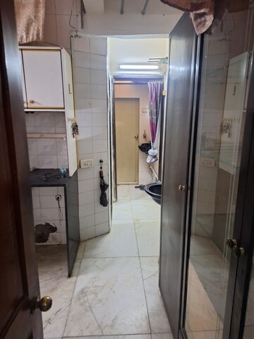 Bathroom in 1 BHK Apartment at Manish Darshan Andheri, Andheri East – for Rent
