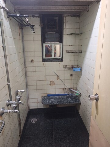 Bathroom in 1 BHK Apartment at Manish Darshan Andheri, Andheri East – for Rent