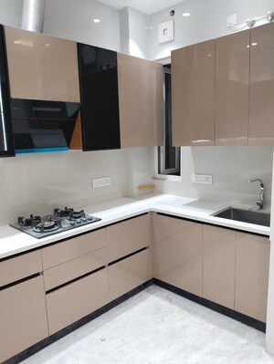 Kitchen in 3 BHK Builder Floor at East Of Kailash – for Sale