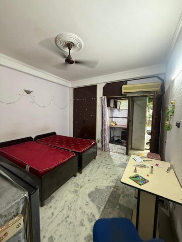 Bedroom in 1 BHK Builder Floor at Kalkaji – for Rent