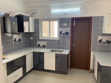 Kitchen in 3 BHK Apartment at Hallmark Skyrena, Narsingi – for Rent