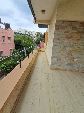 Balcony in 4 BHK Builder Floor at Sai Nivas Arekere, Arekere – for Rent