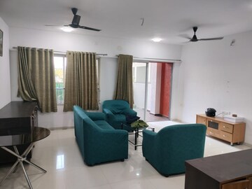 Living Room in 3 BHK Apartment at Godrej 24, Hinjewadi – for Rent