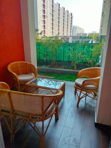 Balcony in 3 BHK Apartment at Godrej 24, Hinjewadi – for Rent