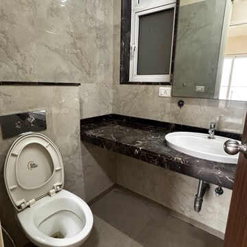 Bathroom in 3 BHK Apartment at LnT Realty Crescent Bay, Dhabholkar Wadi – for Rent