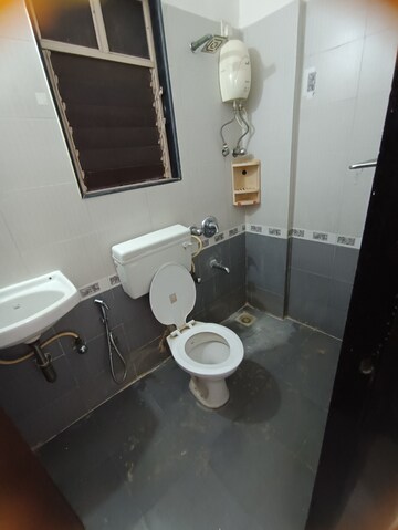 Bathroom in 1 BHK Apartment at Bhoomi Park, Malad West – for Rent