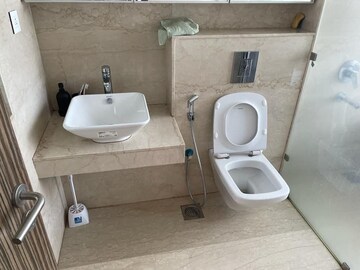 Bathroom in 3 BHK Apartment at Andheri West – for Rent