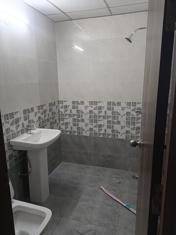 Bathroom in 3 BHK Apartment at SKA Divya Towers, Sector 16 Greater Noida – for Rent