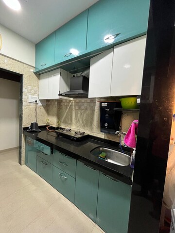 Kitchen in 1 BHK Apartment at Happy Home Sarvodaya Nagar, Ambernath West – for Rent