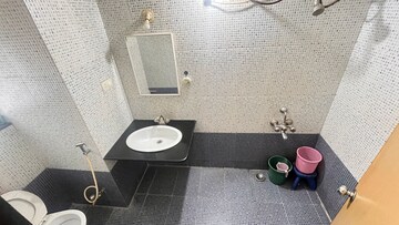 Attached Bathroom in 2 BHK Apartment at Gera Emerald City, Kharadi – for Rent