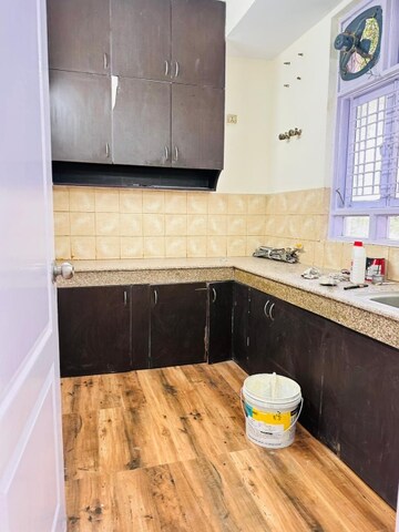 Kitchen in 3 BHK Apartment at Raheja Teachers Apartments, Sector 31 – for Rent