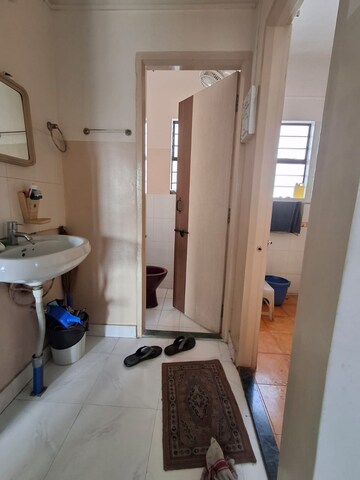 Bathroom in 1 BHK Apartment at Sunder Sahawas Phase II, Vadgaon Budruk – for Rent