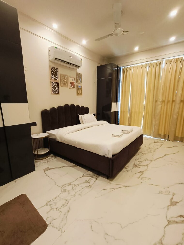 Bedroom, sushma-valencia 3 Bedroom 2025 Sq.Ft. Apartment In International Airport Road Zirakpur 9028574