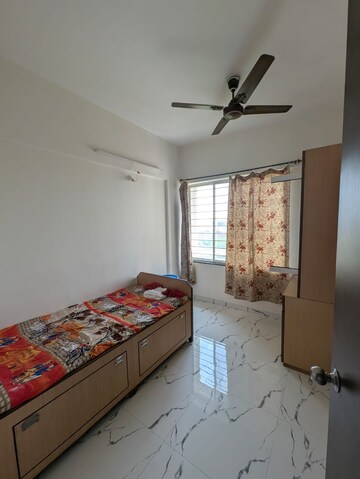 Bedroom in 2 BHK Apartment at Vijaylaxmi River Residency, Chikhali – for Rent