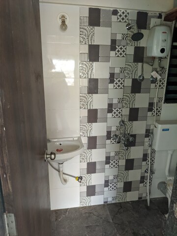 Bathroom in 2 BHK Apartment at Sarla Garden, Vakola – for Rent