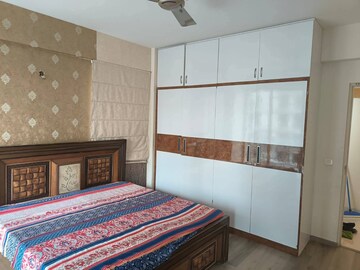 Bedroom in 3 BHK Apartment at Adani Oyster Arcade, Sector 102 – for Rent