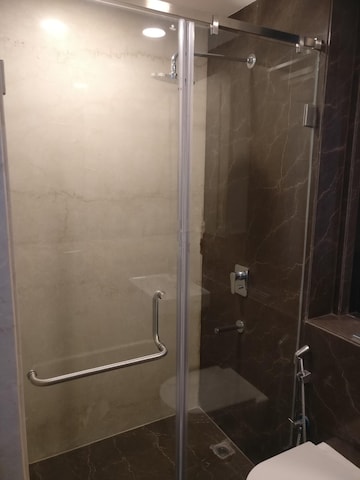 Bathroom in 3 BHK Apartment at Lodha The Park, Worli – for Rent