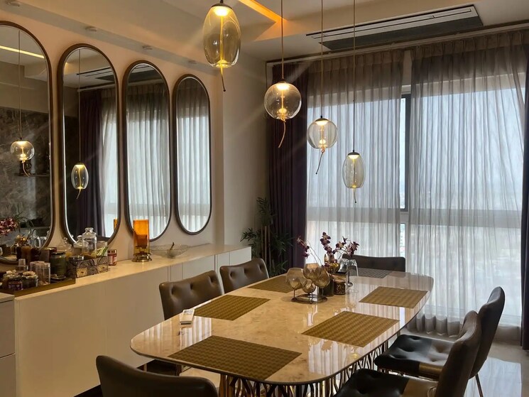 Living Room, snn-clermont 4 Bedroom 3365 Sq.Ft. Apartment In Hebbal Bangalore 9028665