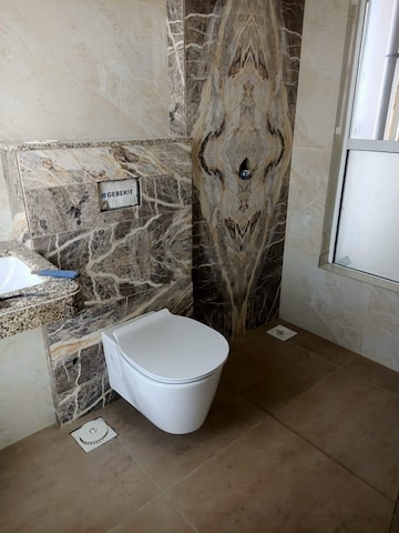Bathroom in 3 BHK Apartment at The Wadhwa Atmosphere, Mulund West – for Rent