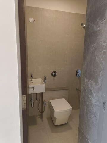 Bathroom in 1 BHK Apartment at Dotom Isle, Malad West – for Rent