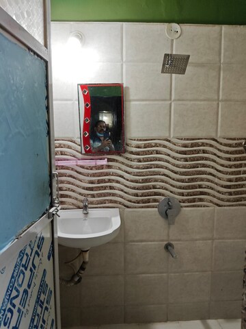 Bathroom in 2 BHK Apartment at SR Good Luck Heights, Taloja – for Rent