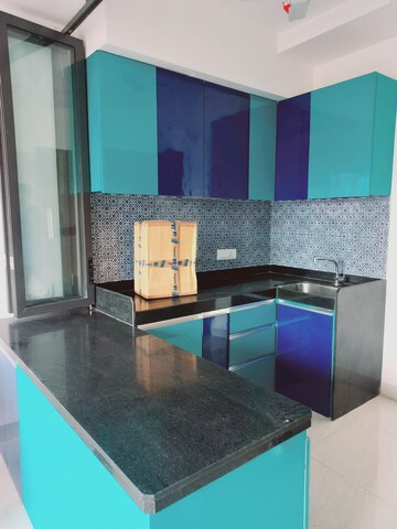 Kitchen in 1 BHK Apartment at Lodha Crown Quality Homes, Majiwada – for Rent