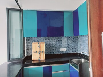 Kitchen in 1 BHK Apartment at Lodha Crown Quality Homes, Majiwada – for Rent