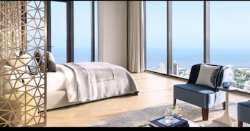 Bedroom in 3 BHK Apartment at Provenance Four Seasons Private Residences, Worli – for Sale