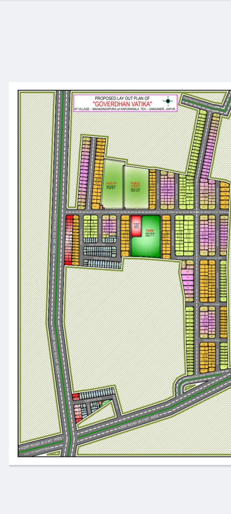 Exterior View, kapoorawala  110 Sq.Yd. Plot In Kapoorawala Jaipur 9028765