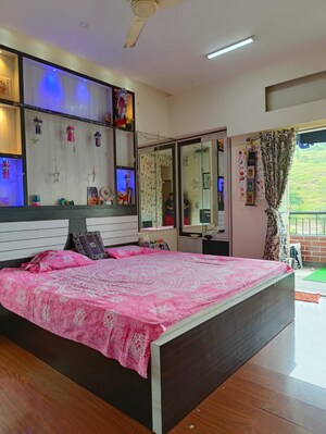 Bedroom in 3 BHK Apartment at Rohan Yogi Park, Baner – for Sale