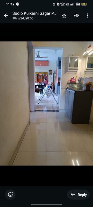 Building Lobby in 3 BHK Apartment at Rohan Yogi Park, Baner – for Sale