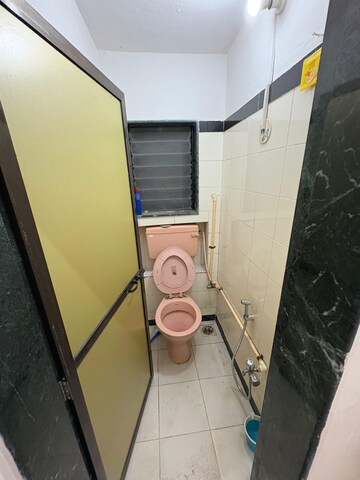 Bathroom in 1 BHK Apartment at Omkar The Residences, Chembur – for Rent