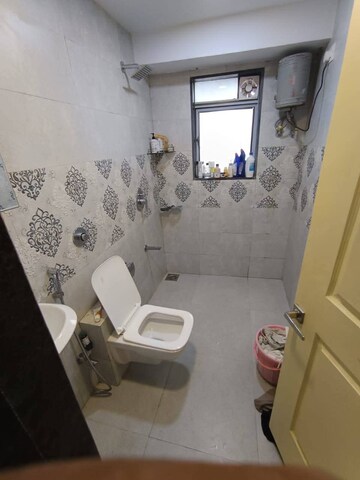 Bathroom in 1 BHK Apartment at Agarwal Residency CHS, Nalasopara East – for Rent
