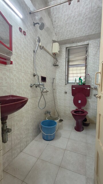 Bathroom in 3 BHK Apartment at Vallabh Society, Ghatkopar East – for Rent