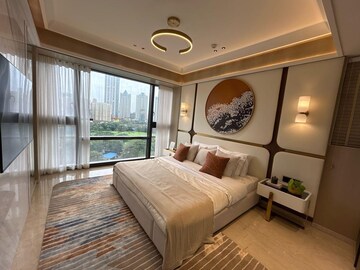 Bedroom in 3 BHK Apartment at Lodha Trump Tower, Worli – for Sale
