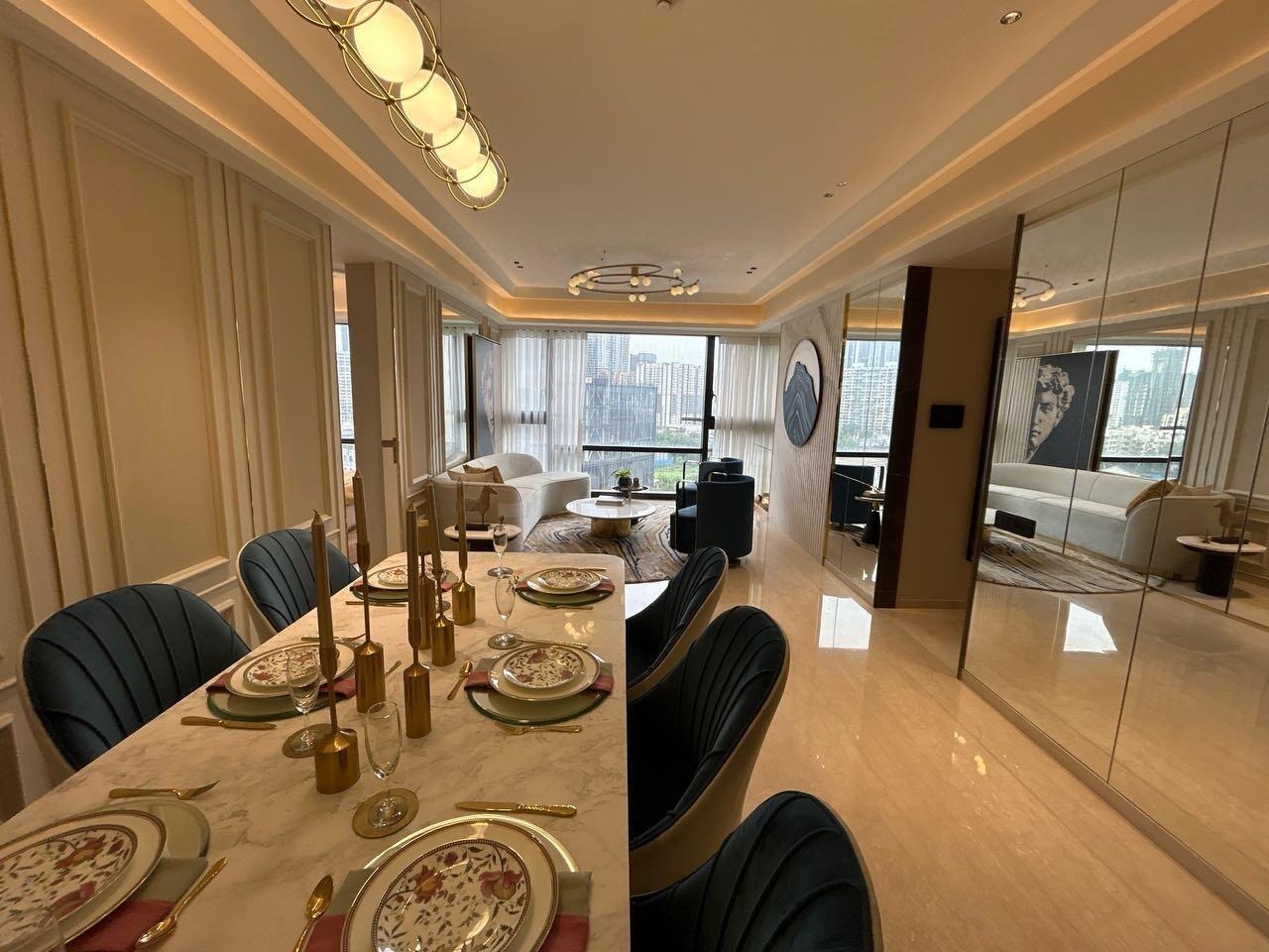 3 BHK + Pooja Room Apartment For Sale in Lodha Trump Tower