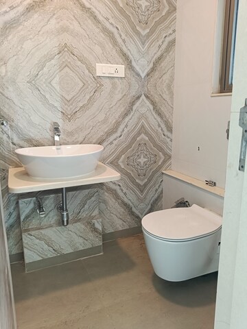Bathroom in 2 BHK Apartment at Chandak Cornerstone, Worli – for Rent
