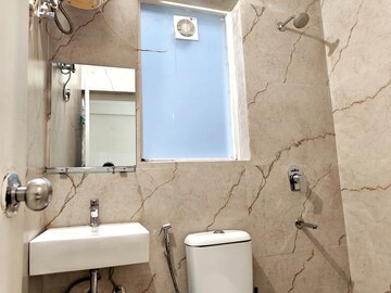Bathroom in 3 BHK Apartment at Smart World Orchard, Sector 61 – for Rent