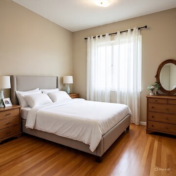 Bedroom in 4 BHK Apartment at Mani Ram Road  – for Rent