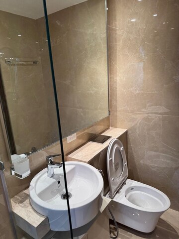 Bathroom in 1 BHK Apartment at Naman Premier, Andheri East – for Rent