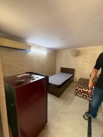 Bedroom in 1 BHK Builder Floor at Kalkaji – for Rent