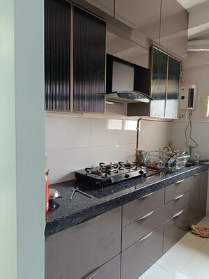 Kitchen in 1 BHK Apartment at Indiabulls One Indiabulls, Pokhran Road No Two – for Sale