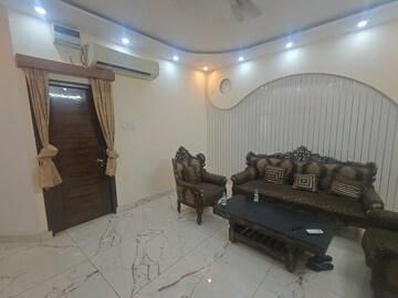 Living Room in 3 BHK Builder Floor at Dhakoli – for Rent