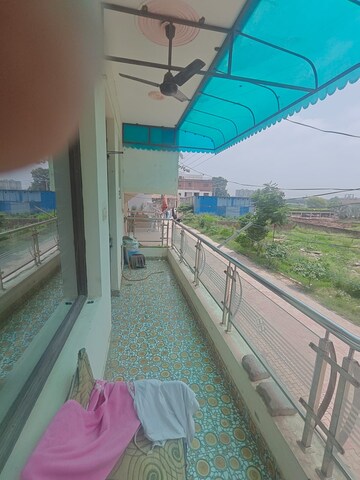 Balcony in 3 BHK Builder Floor at Dhakoli – for Rent