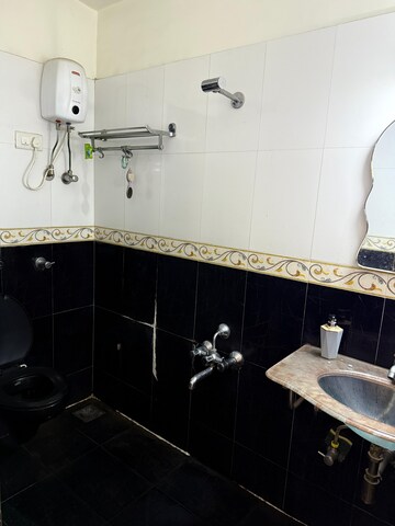 Attached Bathroom in 2 BHK Apartment at Manavsthal Heights, Andheri East – for Rent